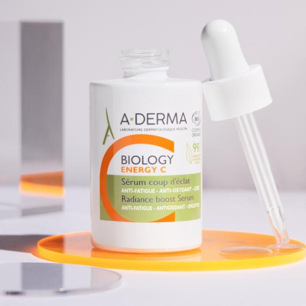 A-derma Biology Energy C Serum Coup D'eclat - 30 ml