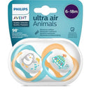 Avent Ultra Air Soother Mix Animals 6-18 M+-1
