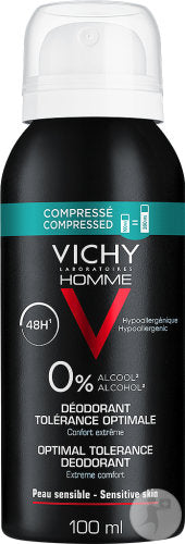 Vichy Homme Tolerance Optimale Deodorant Spray 100 ml