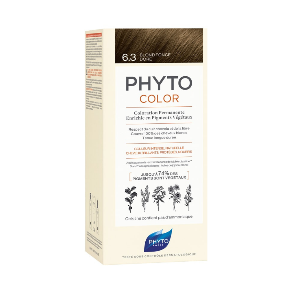 New Phytocolor 6.3 Dark Golden Brown