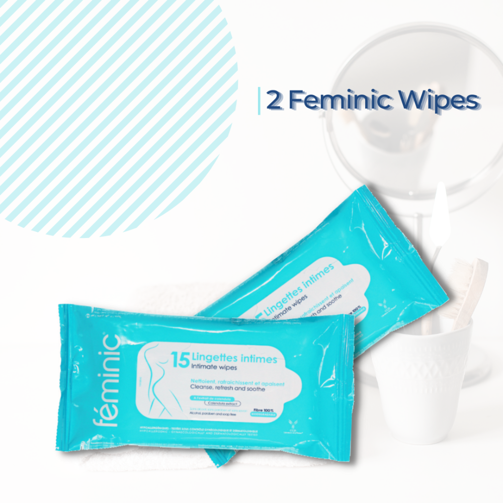 DUO OFFER: FEMINIC WIPES