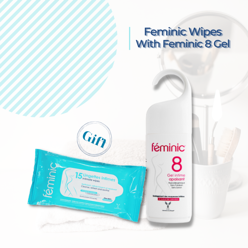 Feminic 8 + Wipes (gift) Bundle