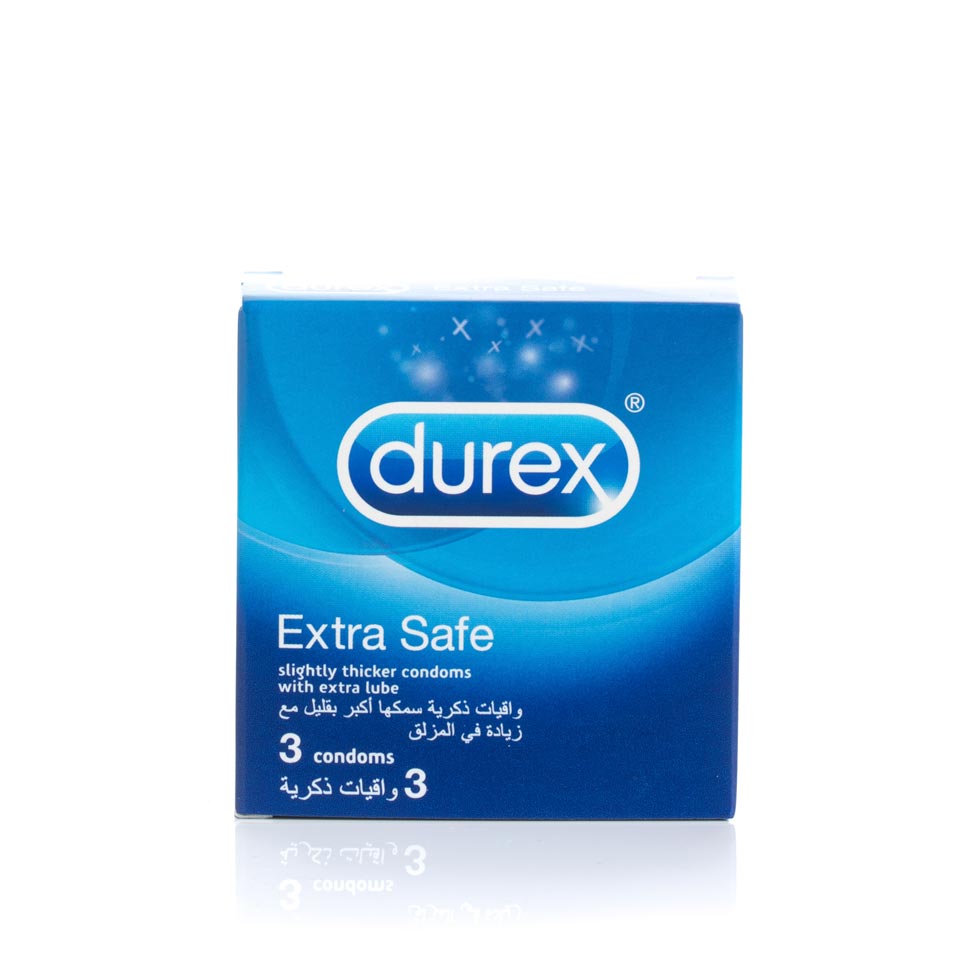 Durex, Extra Safe Condom Pack of 3
