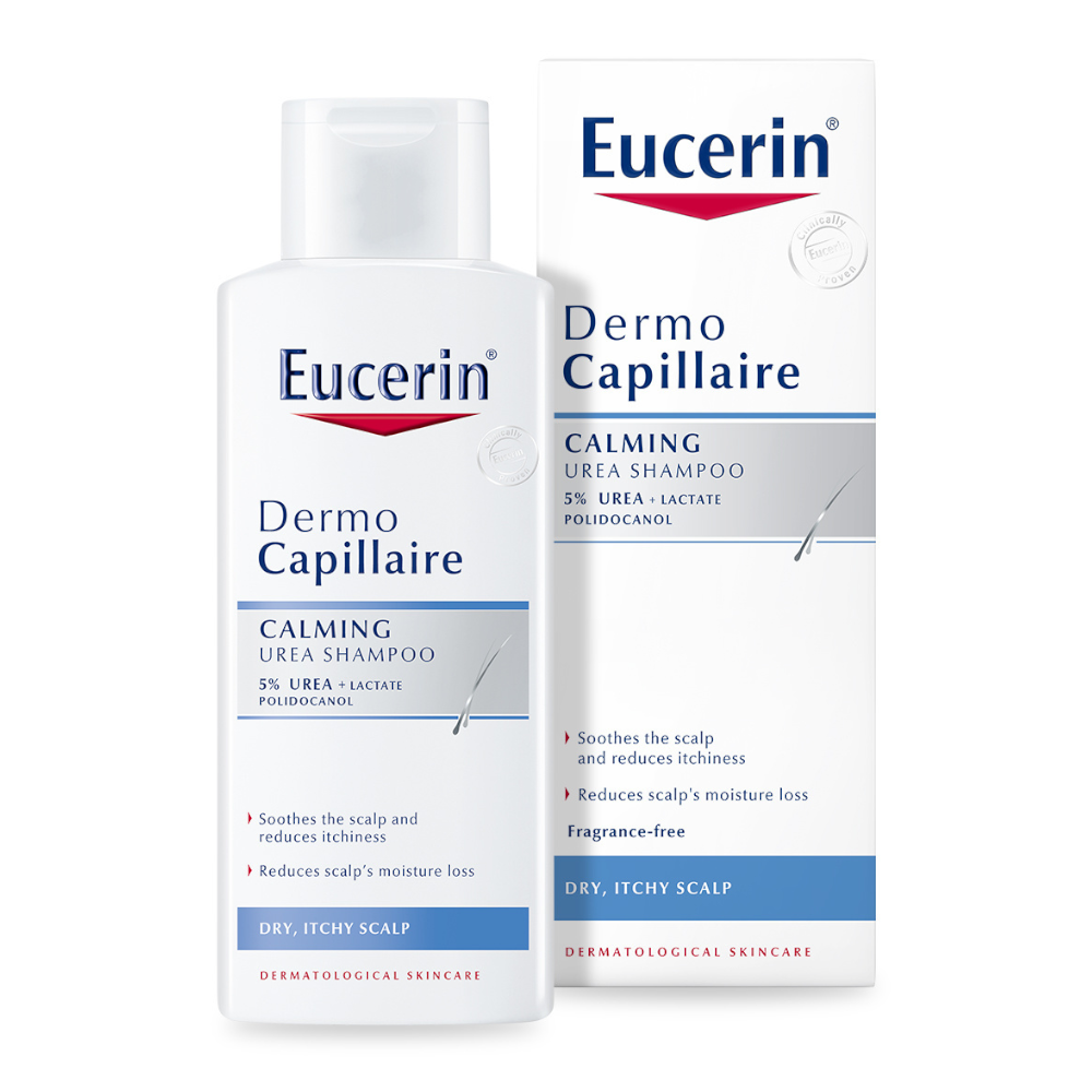 Eucerin Dermocapillaire Dry & Itchy Scalp 5% Urea Shampoo 250 ml