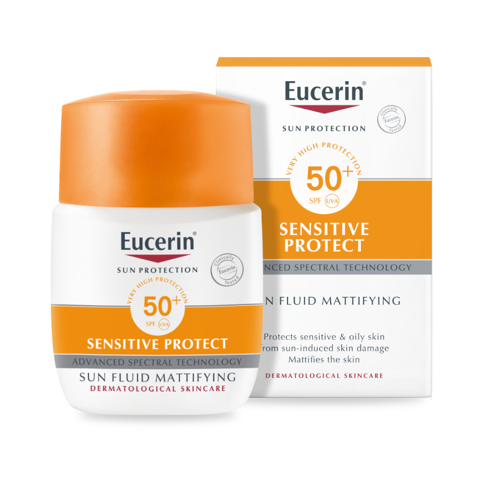 Eucerin Sun Fluid Mattifying SPF50+ 50 ml