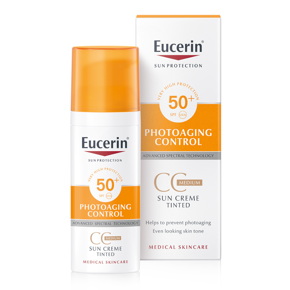 Eucerin Photoaging Sun Cream Tinted CC Medium SPF50+ 50 ml