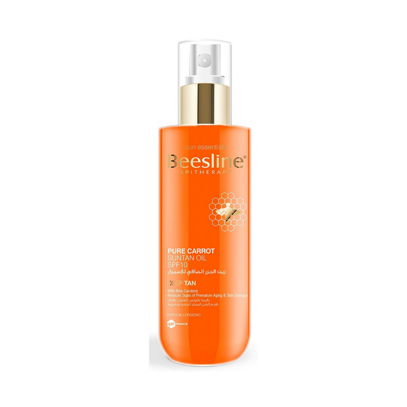 Beesline Pure Carrot Suntan Oil SPF 10
