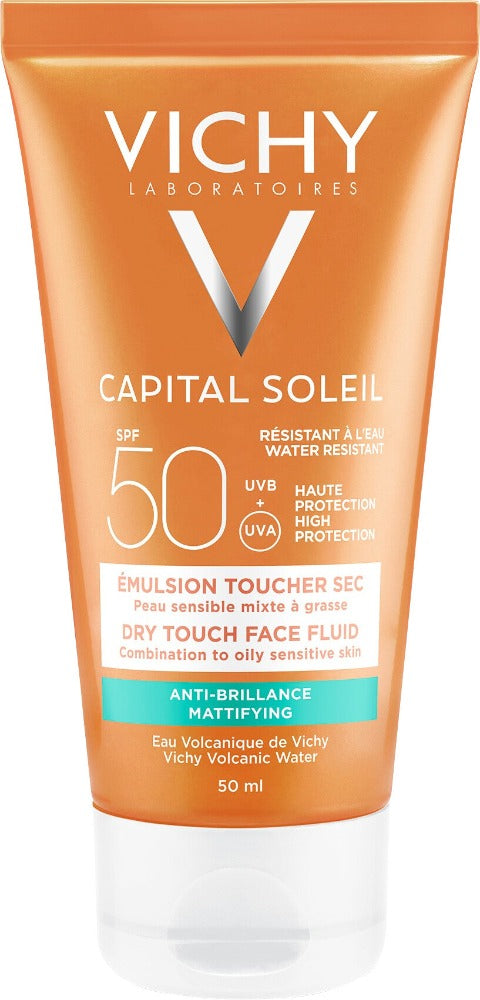 Capital Soleil Mattifying Dry Touch Face Fluid SPF50