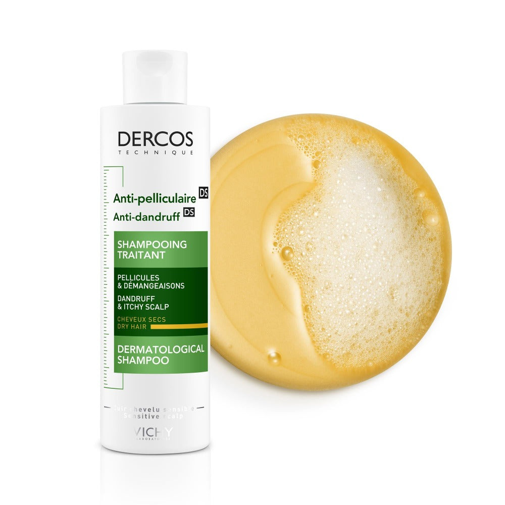 Dercos Anti-Dandruff Shampoo For Dry Hair 200 ml