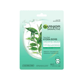 Garnier Moisture Bomb Green Tea Hydrating Face Sheet Mask