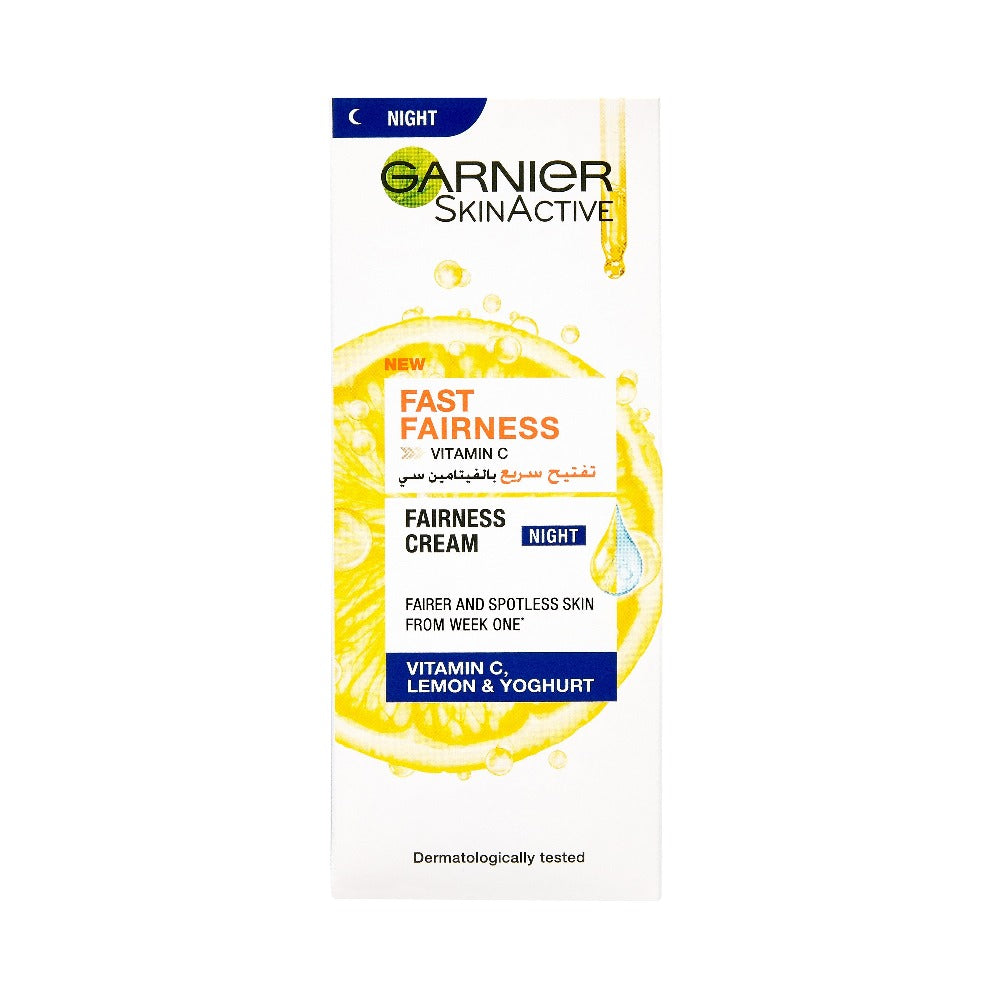 Garnier Skin Active Fast Fairness Night Cream - 50 ml