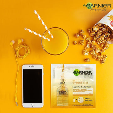 Garnier Skinactive Fresh Mix Vitamin C Shot Tissue Mask