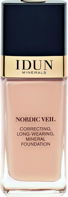 IDUN MINERALS - Liquid Mineral Foundation Nordic Veil - 26 ml