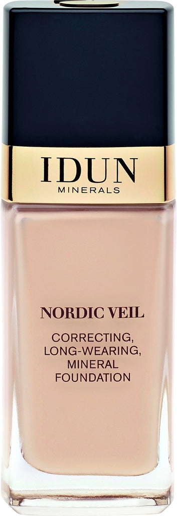 IDUN MINERALS - Liquid Mineral Foundation Nordic Veil - 26 ml