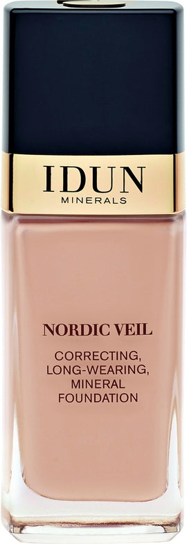 IDUN MINERALS - Liquid Mineral Foundation Nordic Veil - 26 ml