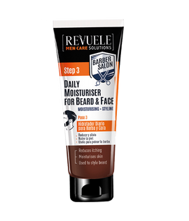 REVUELE MEN CARE SOLUTIONS Daily Moisturiser for Beard & Face - 80 ml