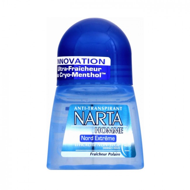 Narta Nord Extrême Men's Roll-On Deodorant Anti-Perspirant Ultra-Freshness 48h 50ml