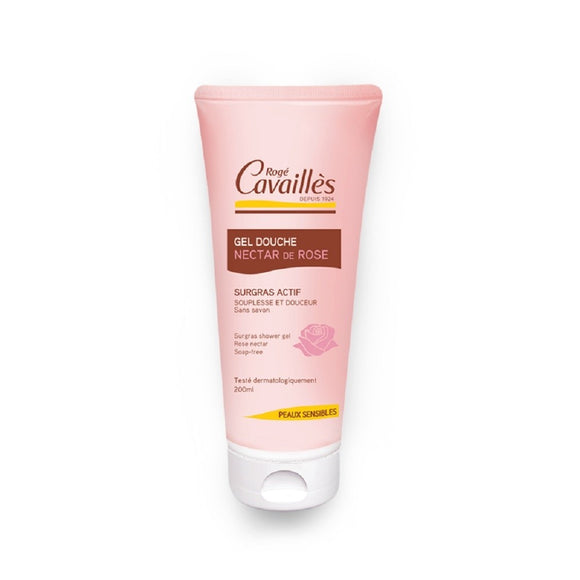 Nourishing Surgras Shower Gel Nectar De Rose 200 ml