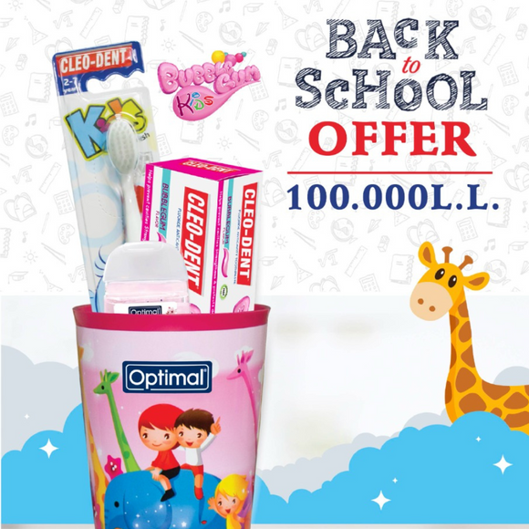 Optimal Back To School kit Pink