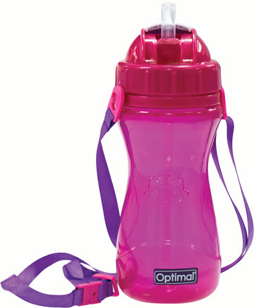 Optimal Wide Neck Straw Bottle 500 ml