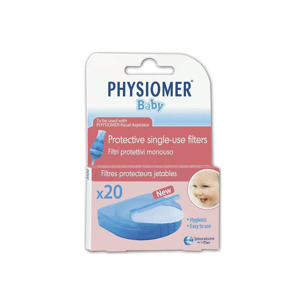 Physiomer Baby Protective Single-use Filters 20 Pcs