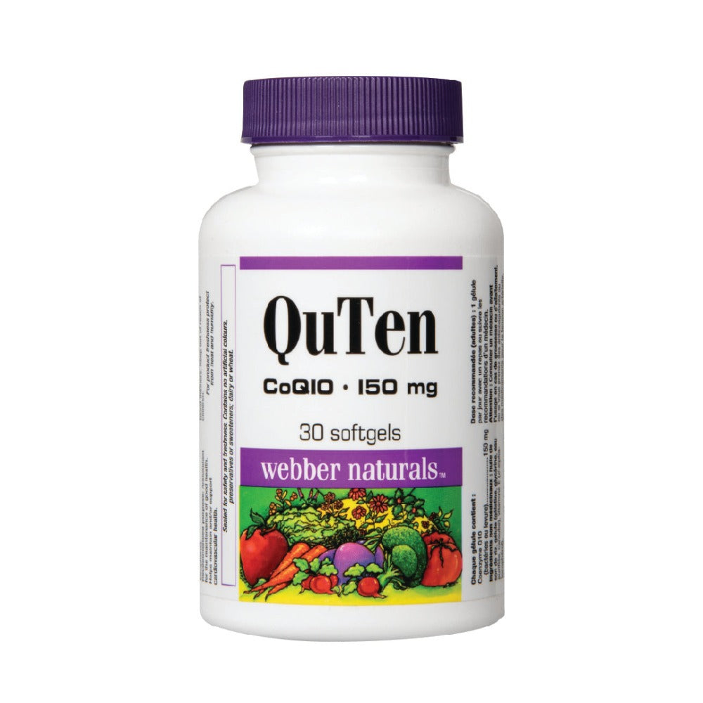 Webber Naturals® QuTen - 30 Softgels