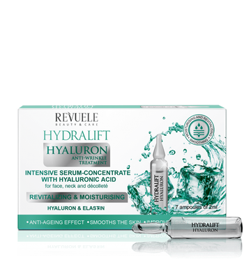REVUELE HYDRALIFT HYALURON Ampoules Intensive Serum-concentrate With Hyaluronic Acid