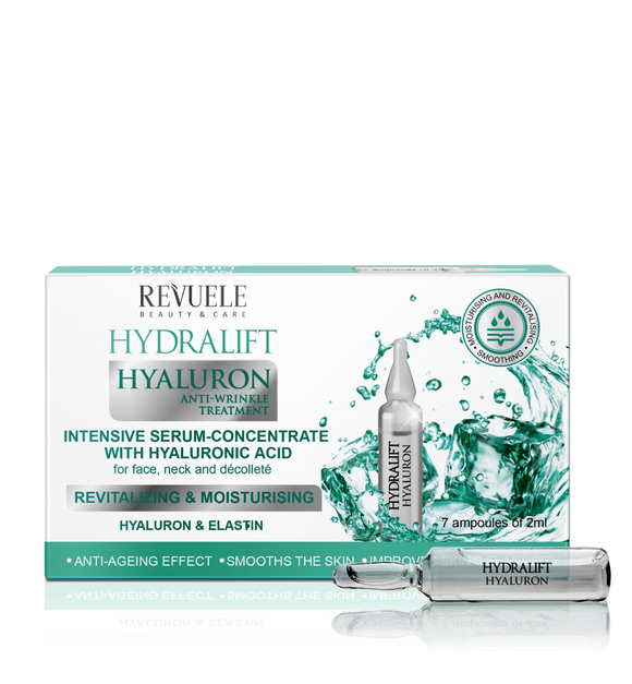 REVUELE HYDRALIFT HYALURON Ampoules Intensive Serum-concentrate With Hyaluronic Acid