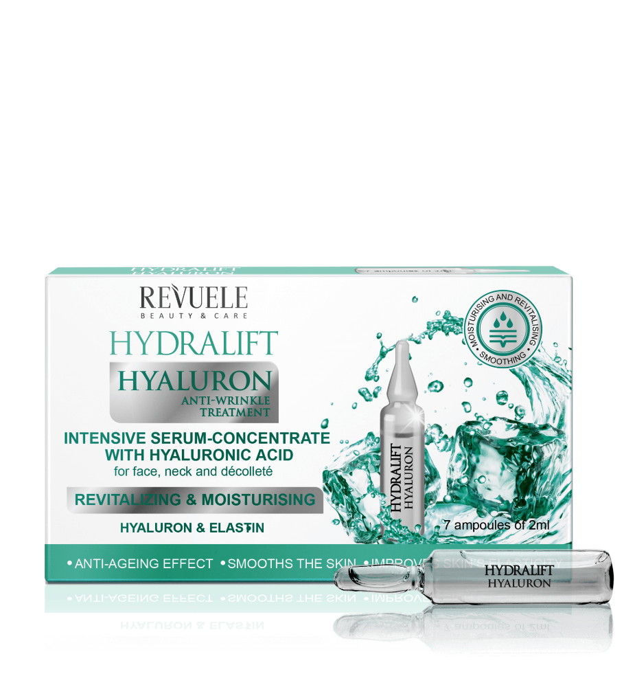 REVUELE HYDRALIFT HYALURON Ampoules Intensive Serum-concentrate With Hyaluronic Acid