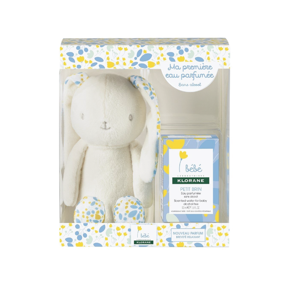 Scented Water For Baby Petit Brin 50 ml + Bunny Plushy (Gift)
