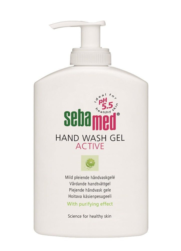 Sebamed Hand Wash Gel Active With Pump 300 ml