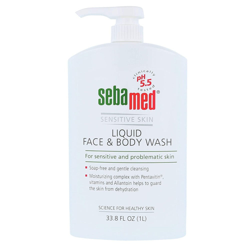 Sebamed Liquid Face & Body Wash Refill Pack 1000 ml