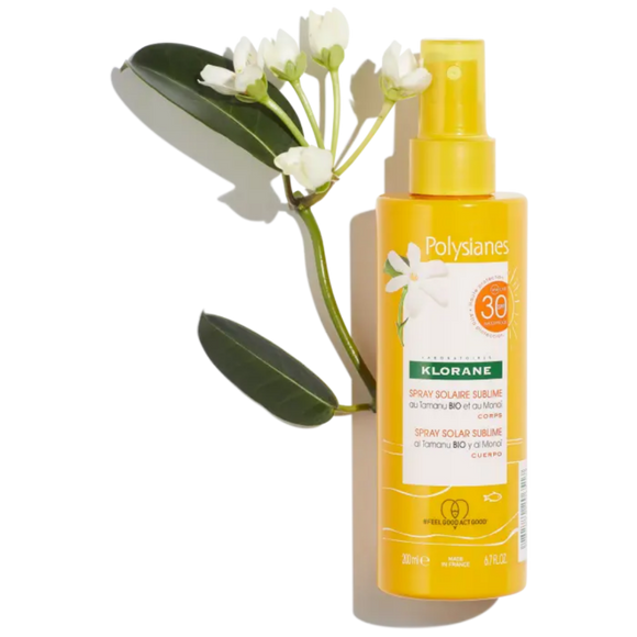 SUN SPRAY SPF 30 with organic Tamanu & Monoi Body 200 ml