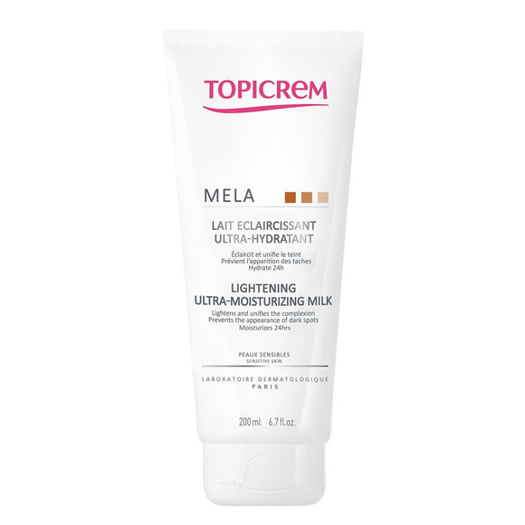 Topicrem Mela Lightening Ultra-Moisturizing Milk - 200 ml