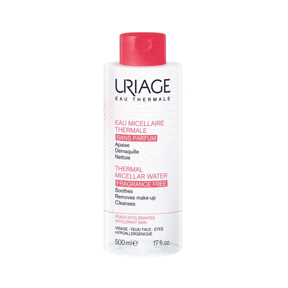 Uriage Thermal Micellar Water Intolerant Skin Fragrance-Free 500 Ml