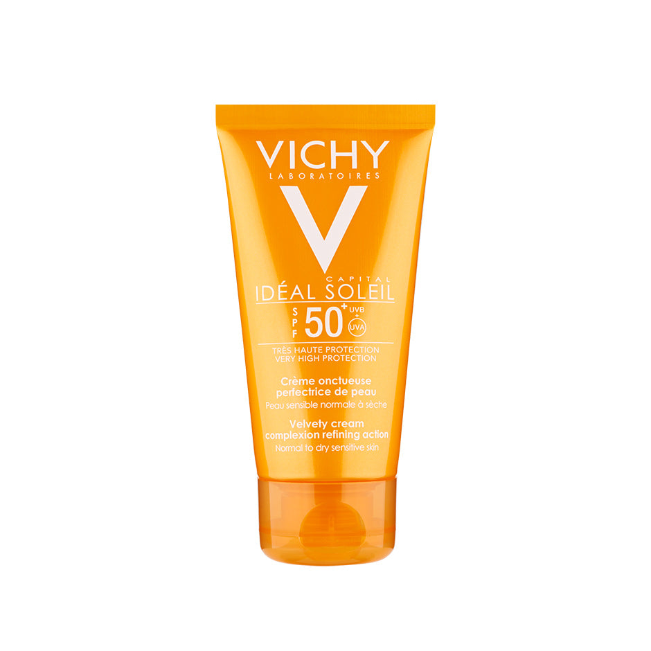 Vichy Capital Soleil Velvety Cream SPF 50+Skin Perfecting Action - 50 ml