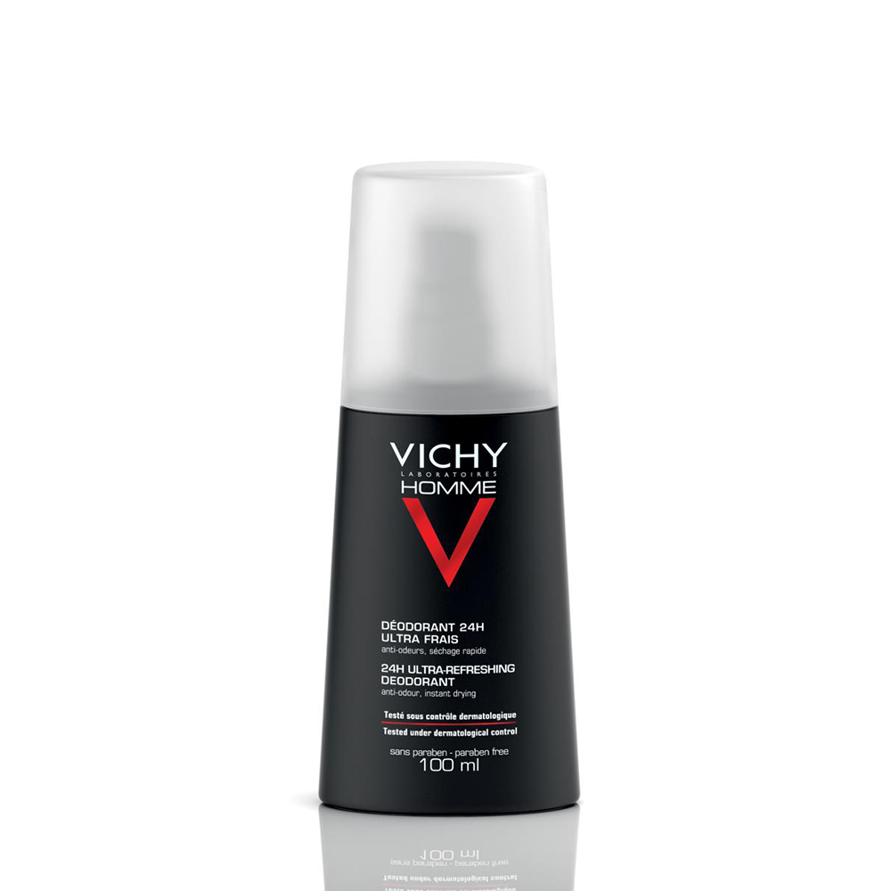 Vichy Homme Ultra-Fresh Deodorant Spray 100 ml
