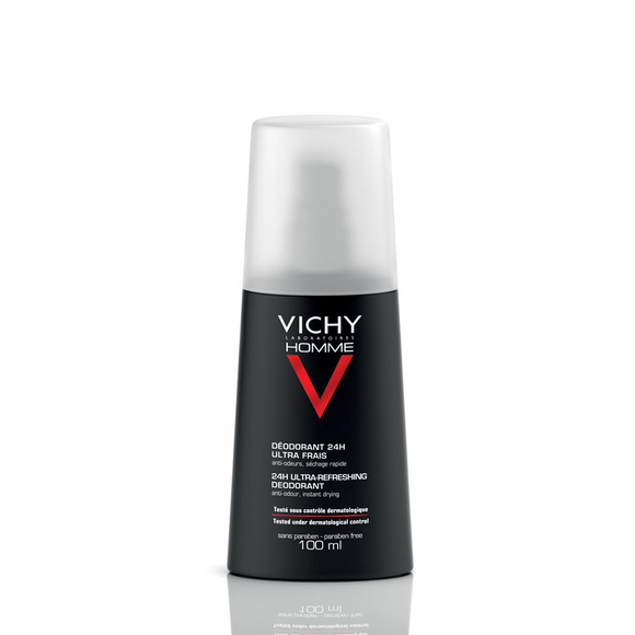 Vichy Homme Ultra-Fresh Deodorant Spray 100 ml