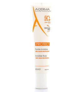 A-DERMA Sun Protect Invisible Fluid SPF50+ 40 ml