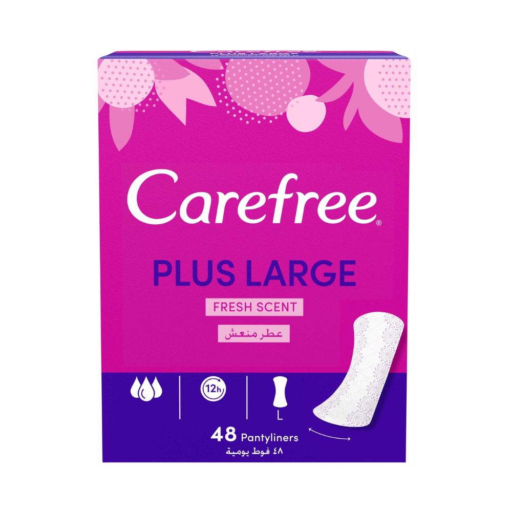 Carefree Large 48's Fresh Scent