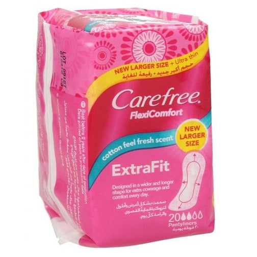 Carefree Flexi Comfort Extra Fit 20's 2+1