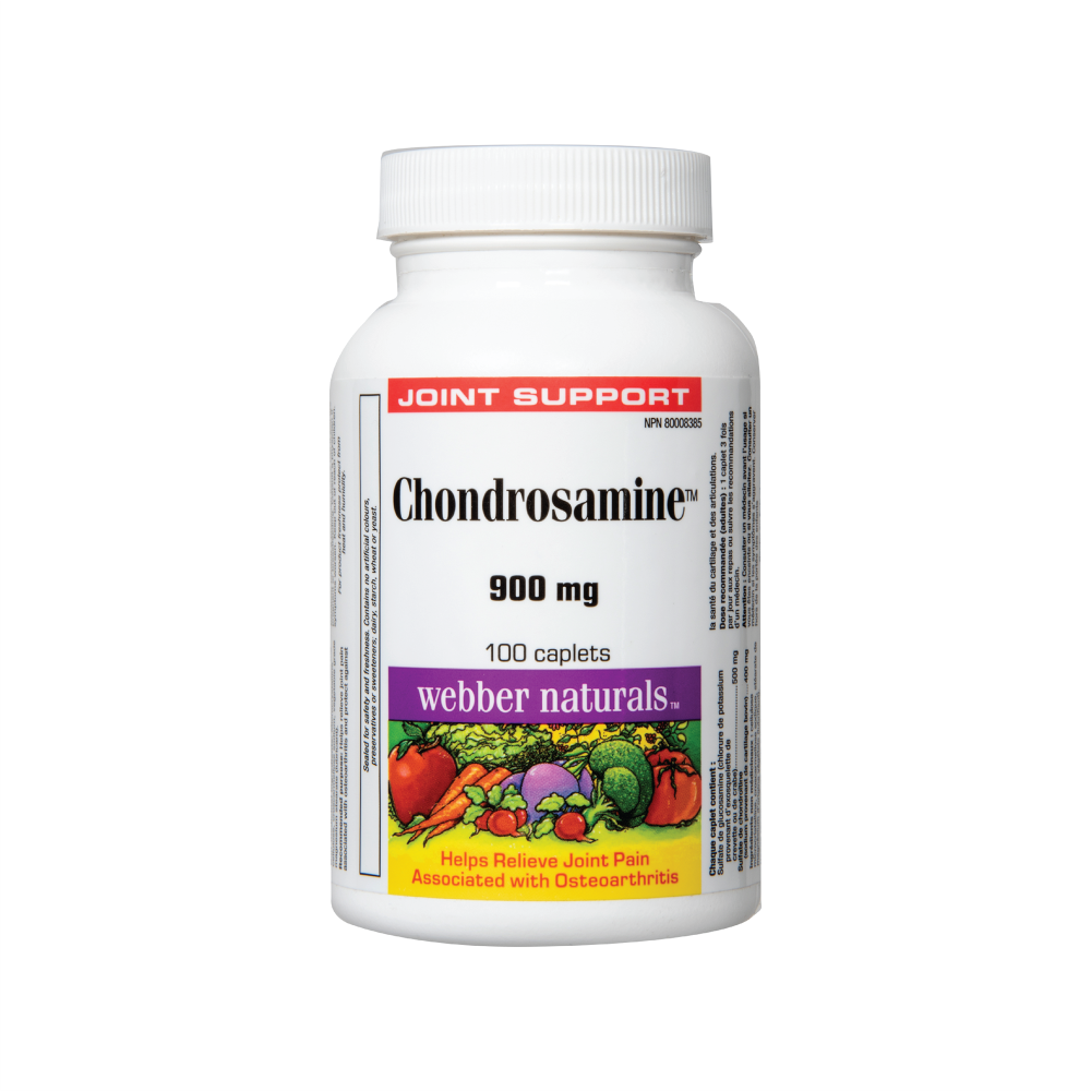 Webber Naturals® Chondrosamine - 100 Capsules