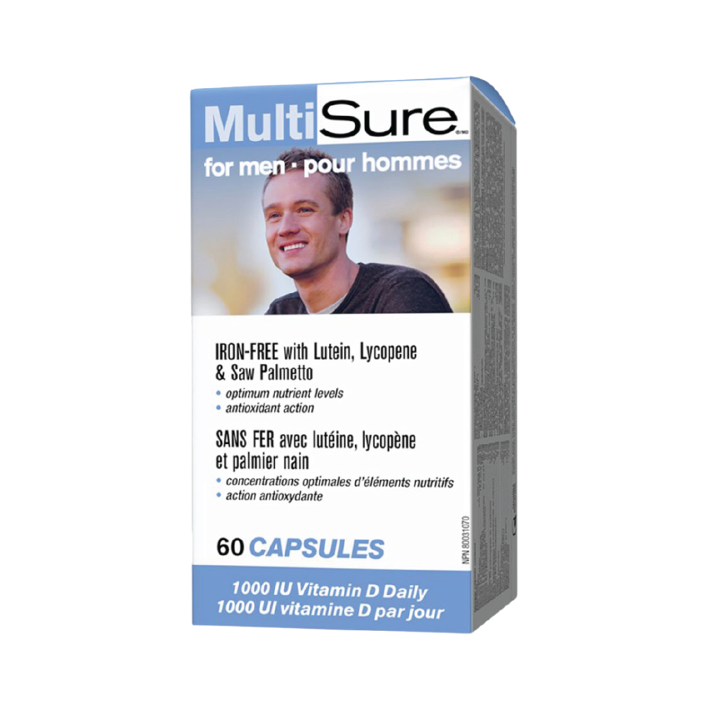 Webber Naturals® MultiSure Men - 60 Capsules