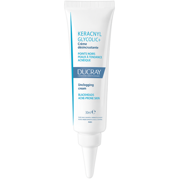 Ducray Keracnyl Glycolic+ Unclogging Cream 30 ml