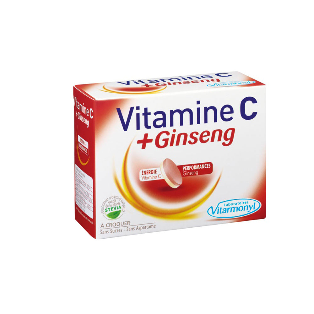 Vitarmonyl Vitamine C 500+ Ginseng A Croquer