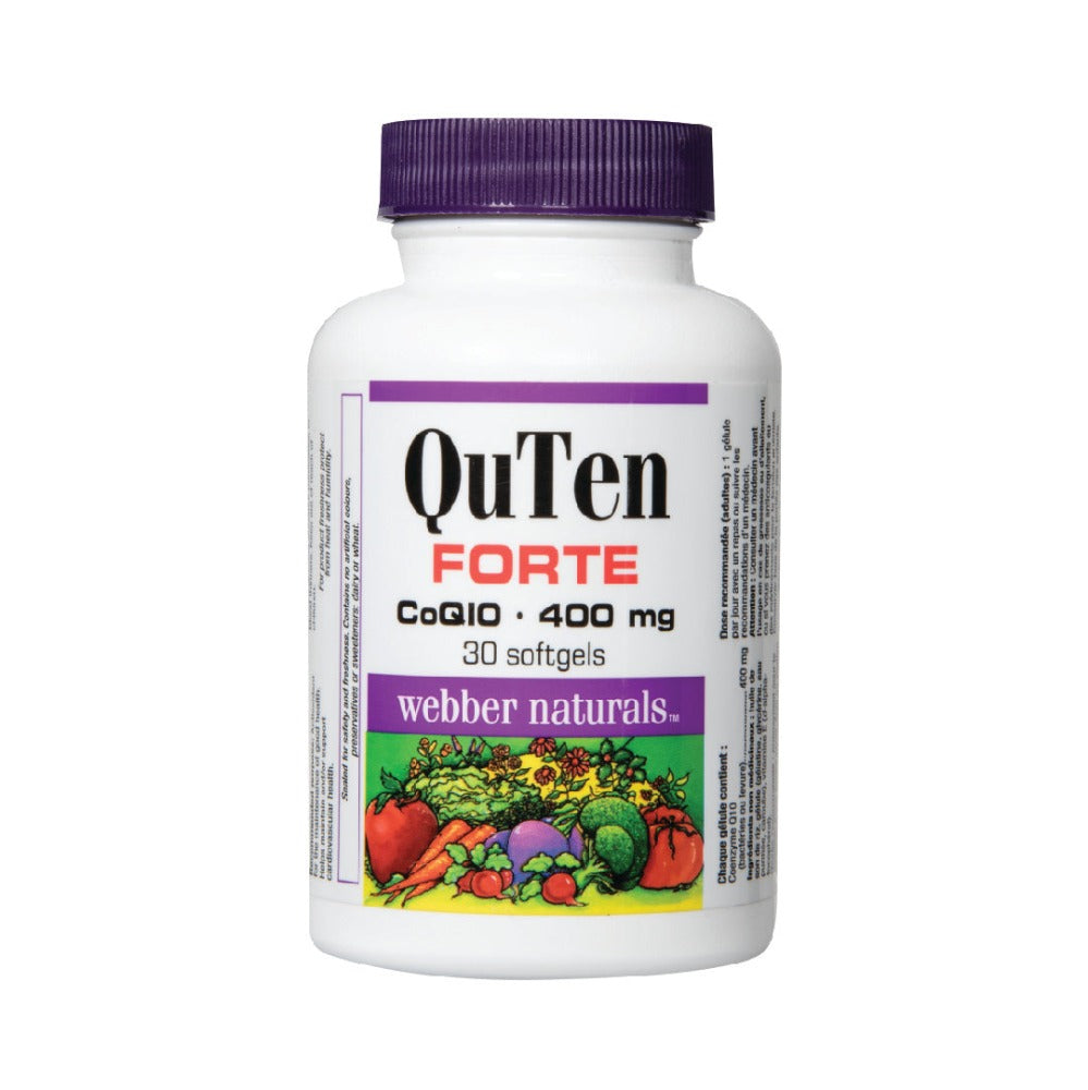 Webber Naturals® QuTen Forte - 30 Softgels